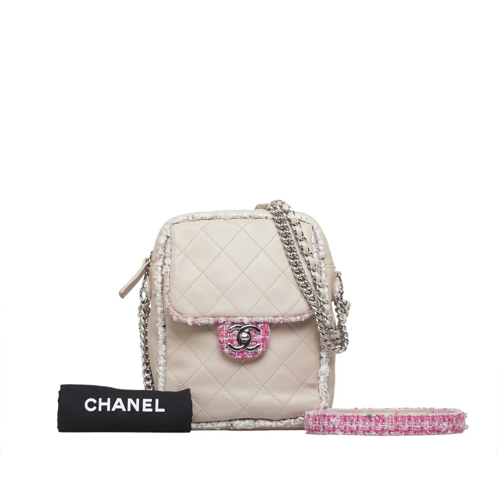Pre-Loved Chanel Elegant Tweed Crossbody